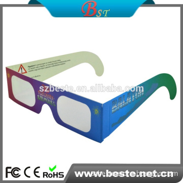 paper Chromadepth clear lens 3d glasses,cardboard glasses